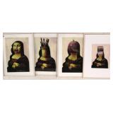 Paco Minuesa 4 orginials Acrilic on paper
