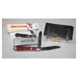 3pc Pocket Knives; Cwilling J.A. Henckels model