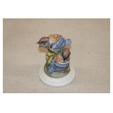 Boehm Fledgling Western Bluebirds Figurine