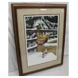 Bob Timberlake 'Feed Corn' Print 543/1000