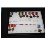 Military Buttons and Ribbons