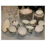 47pc Fransican USA and England Desert