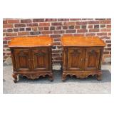 Pair od Drexile Heratage French End Tables