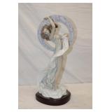 Llardo porcelain scuplture 'Dance' 18.5'x9'x9' in