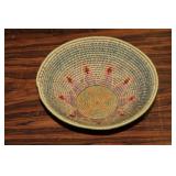 Vintage Africian Miniature Basket 7.5' wide