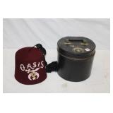 Vintage Shriner's Fez by Anthony Nizzardini