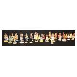 42 Different Royal Doulton Bunnykin Figurines