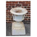 Antique Cast Iron Planter