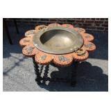 19th Century Spanish Walnut Warming Table