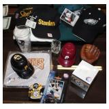 NFL Eagles and Steelers Collectables & MLB