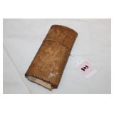 Vintage Folk Art Tree Bark Cigar Holder