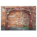 19th Century Cinese Carved & Painted