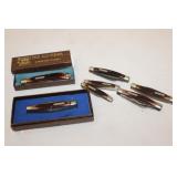 7pc Old Timer Knives (2) new in the box  34OT &