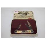 Case Knife in tin 5318-tin 3 blade stag