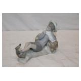 Lladro Porcelain 'Shepherd Boy with Bird' Matte