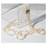 14kt yellow gold Pearl Necklace that features a