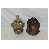 2pc Sea Grove Clay Faces