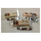 3pcs Parker-Edwards Pocket Knives A9514561, A4055,