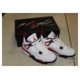 Unauthenicated Air Jordan 4 Retro Style Red NIB