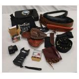 Misc Gun Slings, 410 Ammo, 32 H&R, holsters,