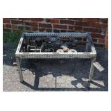 Modern Industrial Geared Coffee Table (no glass)
