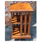 Antique Oak Rotary Bookcase