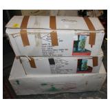 3pc Christmas Trees Artifical 4' prelit &