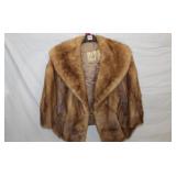 Vintage Ivey's Mink Stole/Cape