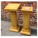 2 Vintage Podiums