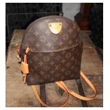 Unauthenicated Louis Vuitton Style Moon Backpack