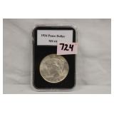 1924 Peace Dollar MS64