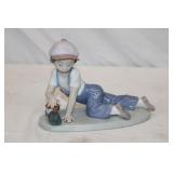 Lladro Porcelain 'All Aboard' 7.5in x 5in