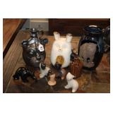 9pc Pottery Lot; Pigeon Forge, Canadian