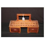 Tramp Art Miniature Dresser 8' x 13' x 5'