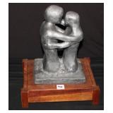 Modernist  Mid Century Sculpture 'Couple