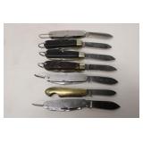 7x Vintage Military Knifes