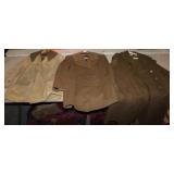 3 WWII US Army Jackets