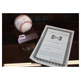 Carlton Fisk Autographed Baseball with COA