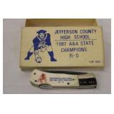 Jefferson County HS 1987 AAA STATE Champion 15-0