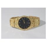 14kt gold Men's Watch Band w/ Seiko movement