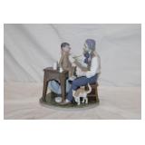 Llardo Porcelain 'The Puppet Painter'