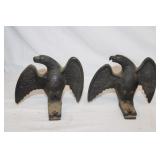 Pair of Cast Iron Eagle& Snow/Ice Guard for Roof
