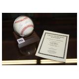 Larry Bowa Autographed Baseball with COA