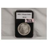 1882-S Morgan Dollar MS 63