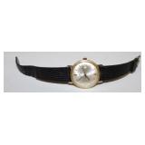 Vtg mid-century Bucherer menï¿½s wristwatch, second