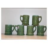 6pcs Heildelberg Mugs