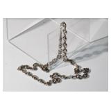 .925 Sterling Mariner Link chain, chain is approx