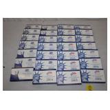 28 United States Mint Proof Sets; (3) 1999,