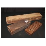 20 Cigar Molds and 10 Mold, half of one
