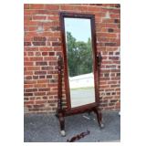 Cheval Beveled Mirror 5 ft 7' tall